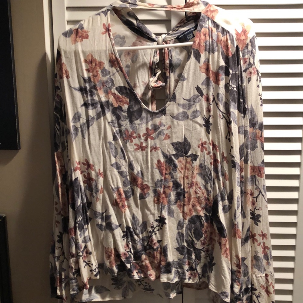Crepe Floral Shirt